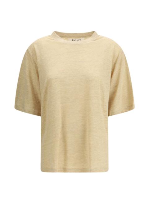 RÓHE relaxed linen T-shirt