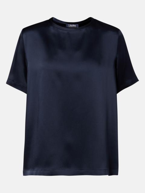 'S Max Mara Satin T-shirt