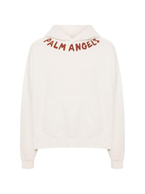 Palm Angels Seasonal logo-print hoodie
