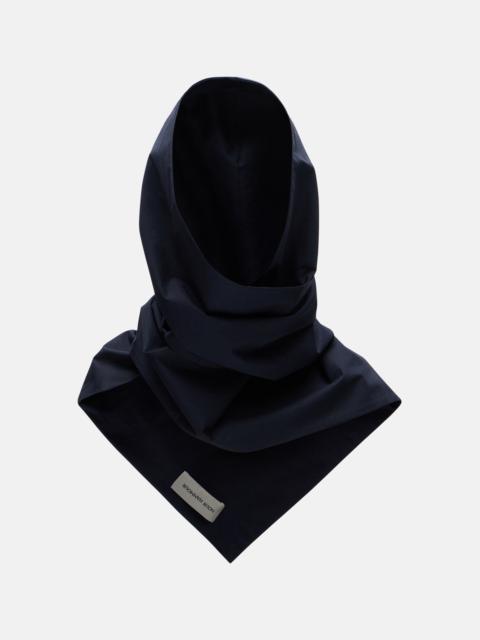 NOUR HAMMOUR Cotton-blend canvas hood