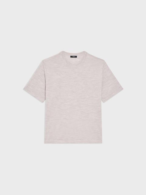 Theory Relaxed Tee in Regal Wool