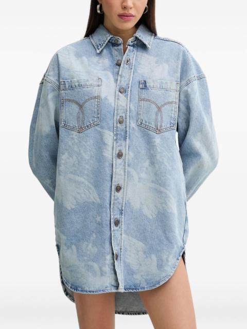 FIORUCCI Angels printed denim shirt dress