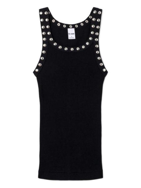 RE/DONE studded ribbed tank