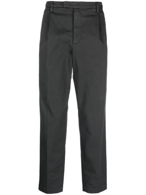 BARENA mid-rise straight-leg trousers