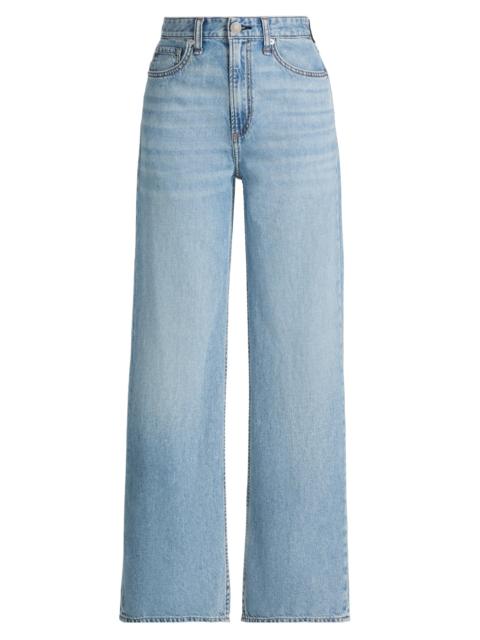 rag & bone Women's Logan Featherweight Wide-Leg Jeans - Audrey