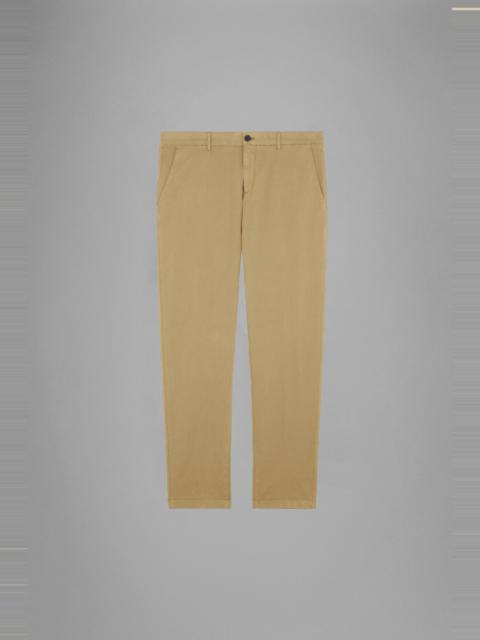 Paul & Shark TWILL TENCEL COTTON CHINO TROUSERS