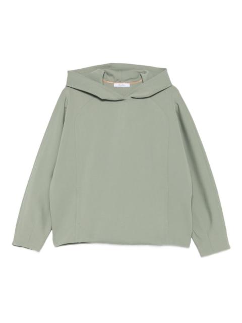 Max Mara panelled long-sleeve hoodie