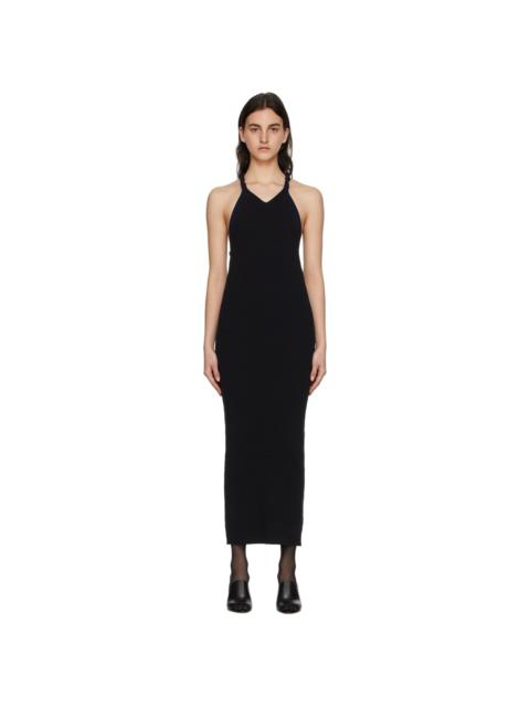 Dion Lee Black Cotton Midi Dress