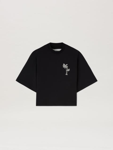 Palm Angels Palms Cropped T-Shirt