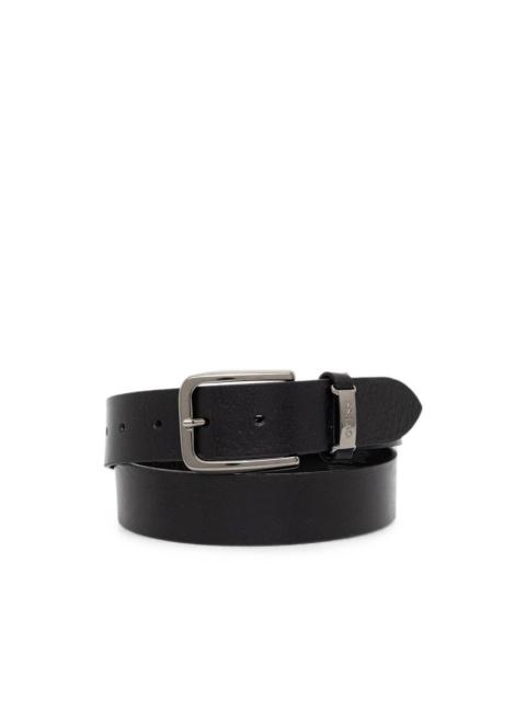 GUESS USA logo-plaque buckle belt