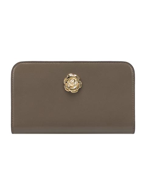 TAUPE TRAVEL WALLET