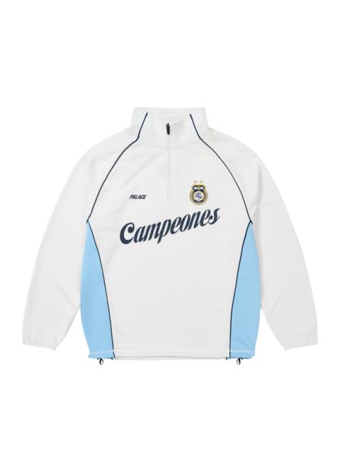 PALACE COPA 1/4 ZIP TECHY FLEECE WHITE