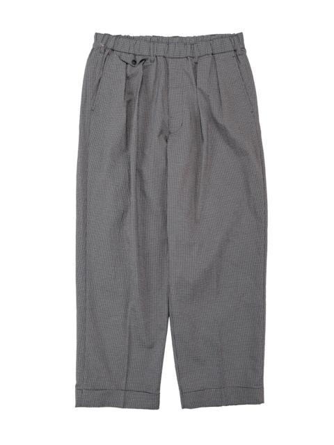 BEAMS PLUS 2Pleats Anywhere(wear) Seersucker Grey
