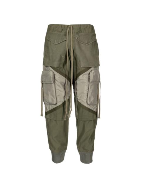Greg Lauren Army Jacket cotton trousers