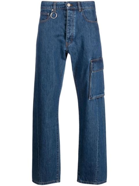 Étude Surface mid-rise straight-leg jeans