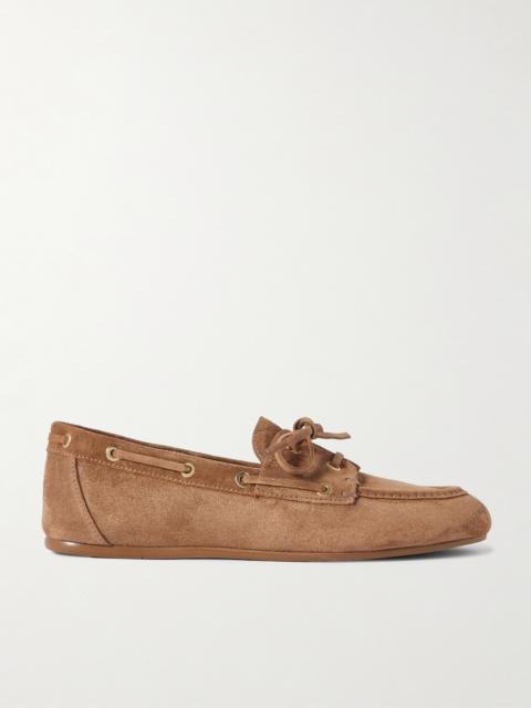 Stuart Weitzman Tinsley Suede Loafers
