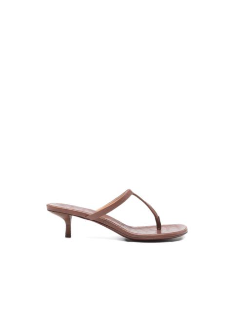 Marsèll thong crocodile-effect sandals