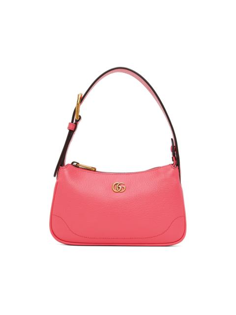 GUCCI Pink Mini Aphrodite Shoulder Bag