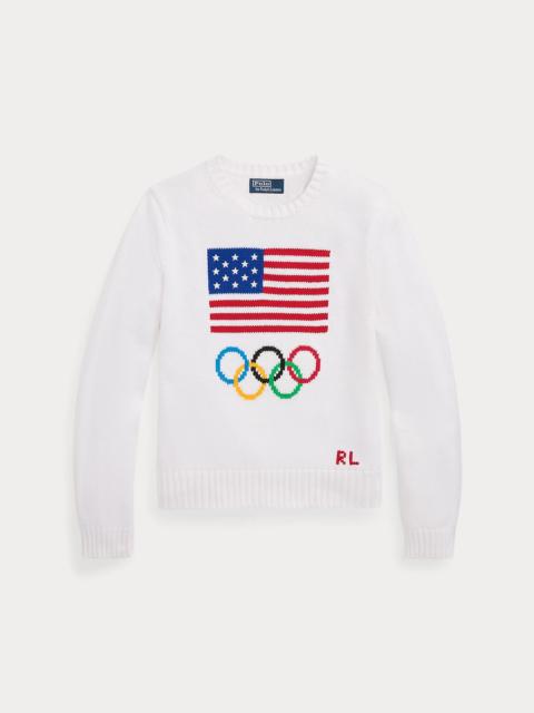Polo Ralph Lauren Team USA Graphic Cotton Sweater