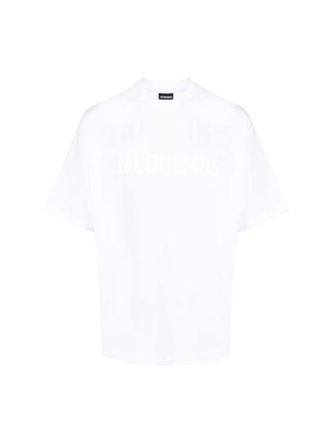 logo-print jersey T-shirt
