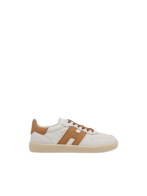 HOGAN logo leather cool sneakers