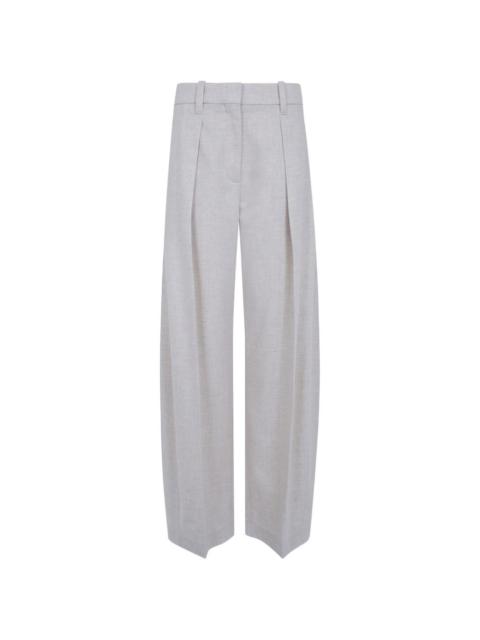 Brunello Cucinelli pleated wide-leg trousers