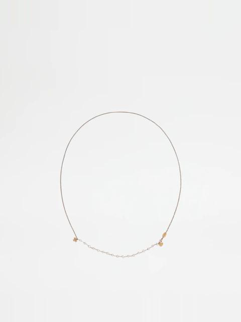 Tod's PEARL NECKLACE - GOLD