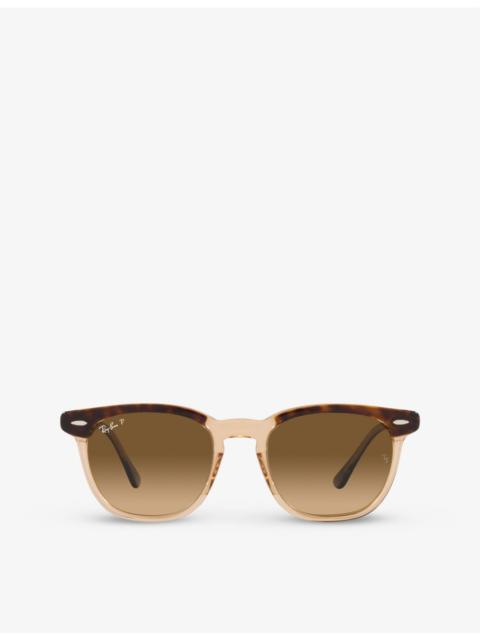 Ray-Ban RB2298 Hawkeye square-frame acetate glasses