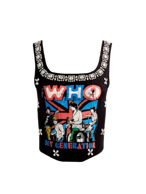 Alice + Olivia BRESLIN BAND TEE CORSET