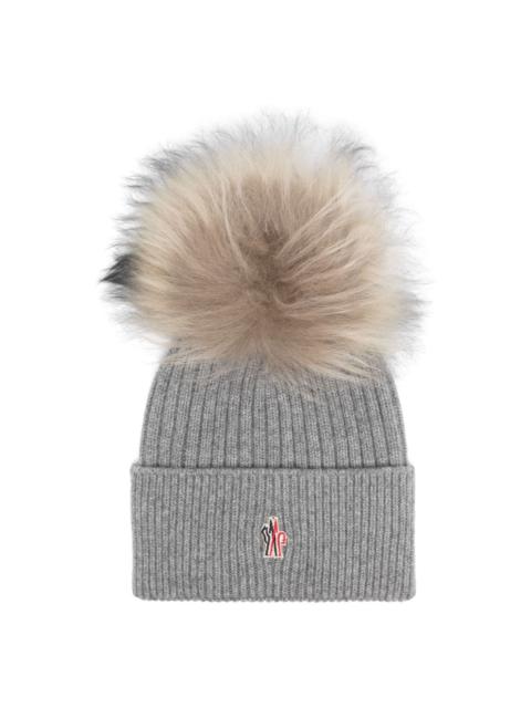 Moncler Grenoble pompom beanie hat