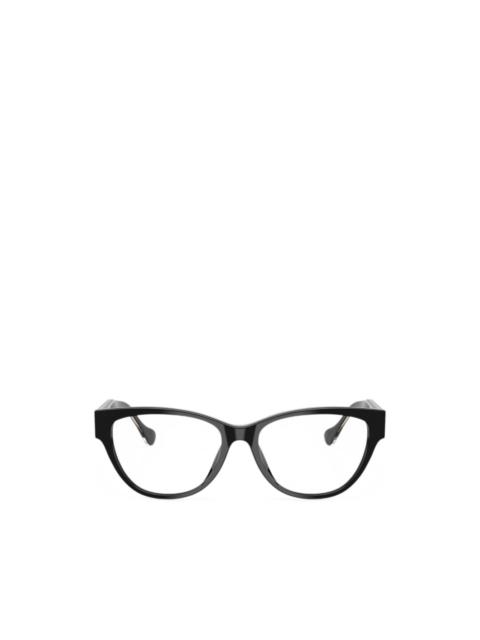 VERSACE cat-eye frame glasses