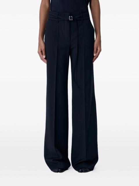 Sportmax high-rise wide-leg trousers