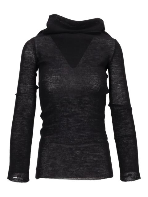 Ann Demeulemeester Tizziana drop-shoulder long-sleeve top