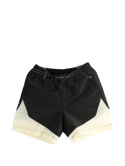 and Wander x ROA panelled belted shorts