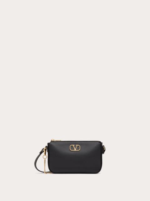 Valentino MINI VLOGO SIGNATURE CALFSKIN CROSSBODY BAG