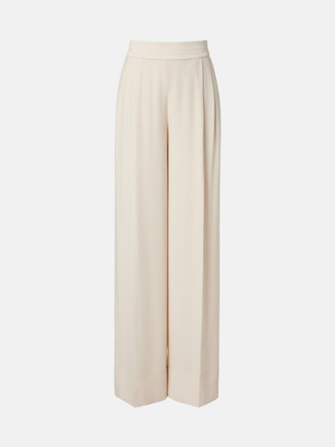 JOSEPH Cara crêpe wide-leg pants