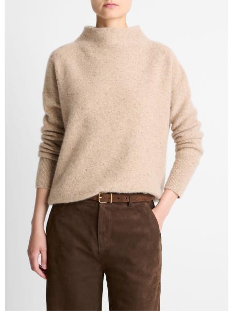 Vince Donegal Cashmere Funnel-Neck Sweater