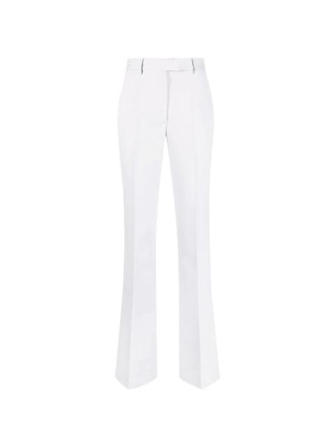 high-waisted trousers