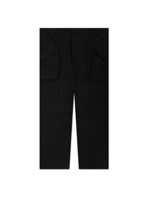 Junya Watanabe MAN COTTON PANTS - BLACK