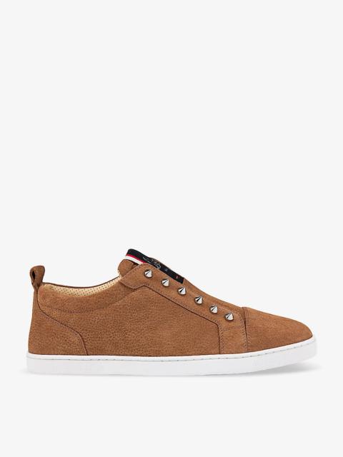 F.A.V Fique A Vontade leather low-top trainers