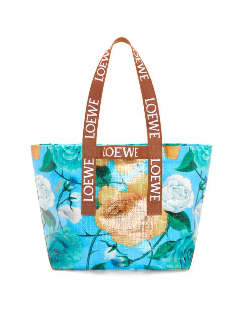 Loewe Fold Shopper in recycled coated canvas