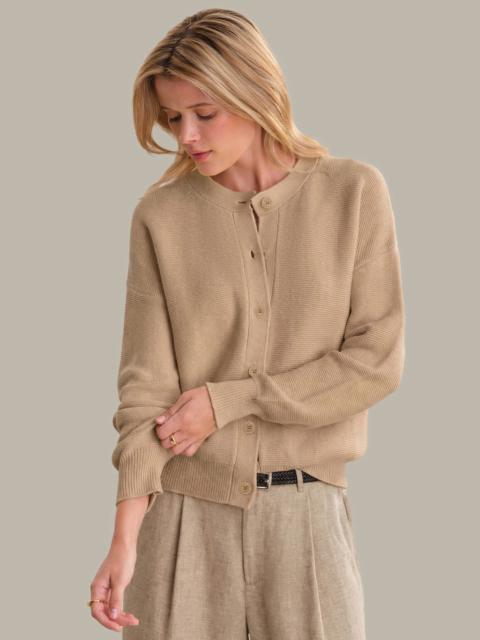 525 america Emy: Crewneck Cotton Cardigan
