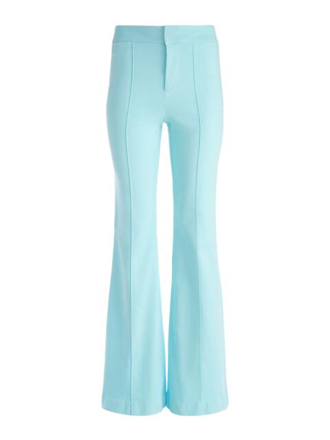 Alice + Olivia DYLAN HIGH WAISTED WIDE LEG JEAN