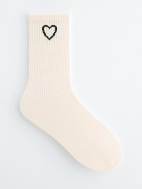 & Other Stories Rib-Knit Socks