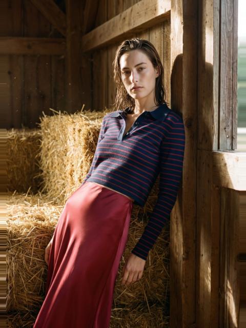 CAMI NYC PEGAH SWEATER RUGBY STRIPE