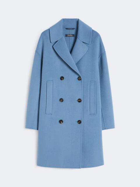'S Max Mara EDEN Wool broadcloth midi coat - LIGHT BLUE