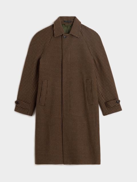 TODD SNYDER Houndstooth Balmacaan