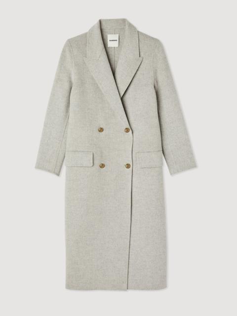 Sandro Long straight-cut coat