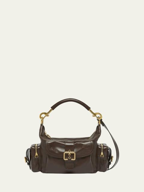 Chloé Camera Bag Medium in Natural Shiny Calfskin