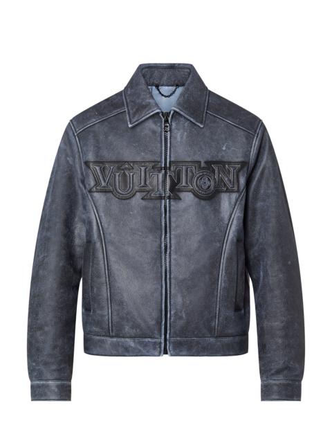 Louis Vuitton Leather Stadium Jacket